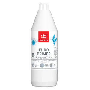 Грунтовка Tikkurila EURO PRIMER 3л