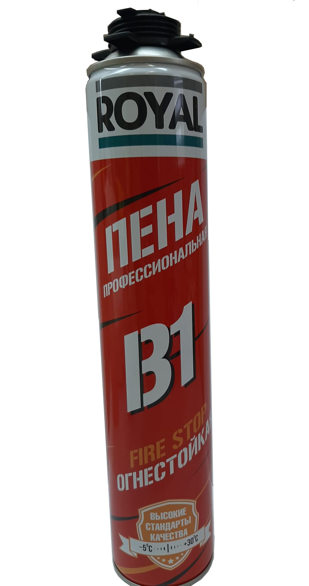 Пена профессиональная ROYAL FIRESTOP огнестойкая 750 мл.