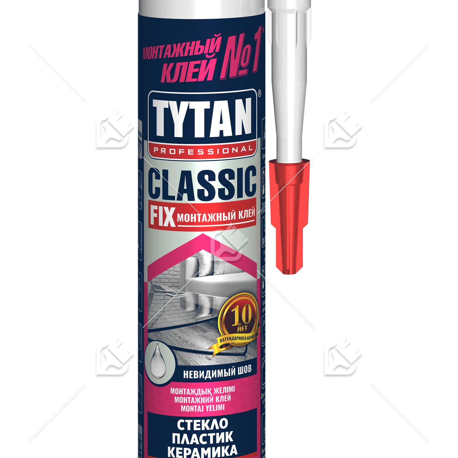 Клей монтажный универсальный Tytan Professionall Classic Fix прозрачный 280 мл