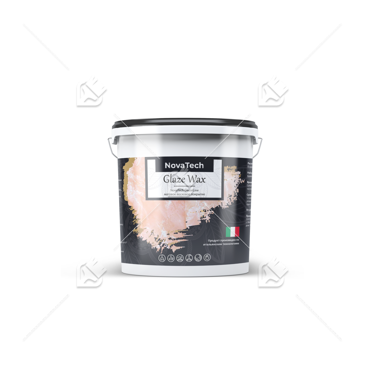 Восковой защитный состав NovaTech Glaze Wax матовый 2,5 л