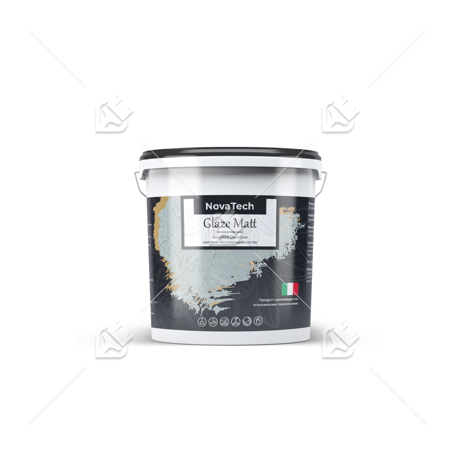 Защитный состав NovaTech Glaze Matt матовый 1 л