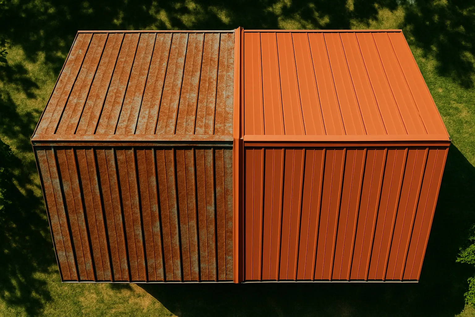 Чем покрасить железную крышу по ржавчине: краски и технологии