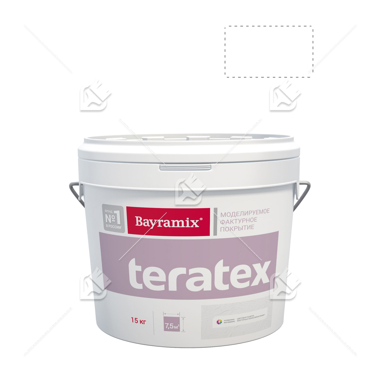 Bayramix Teratex фактурное покрытие для фасадных и интерьерных работ («крупная шуба») (15кг)