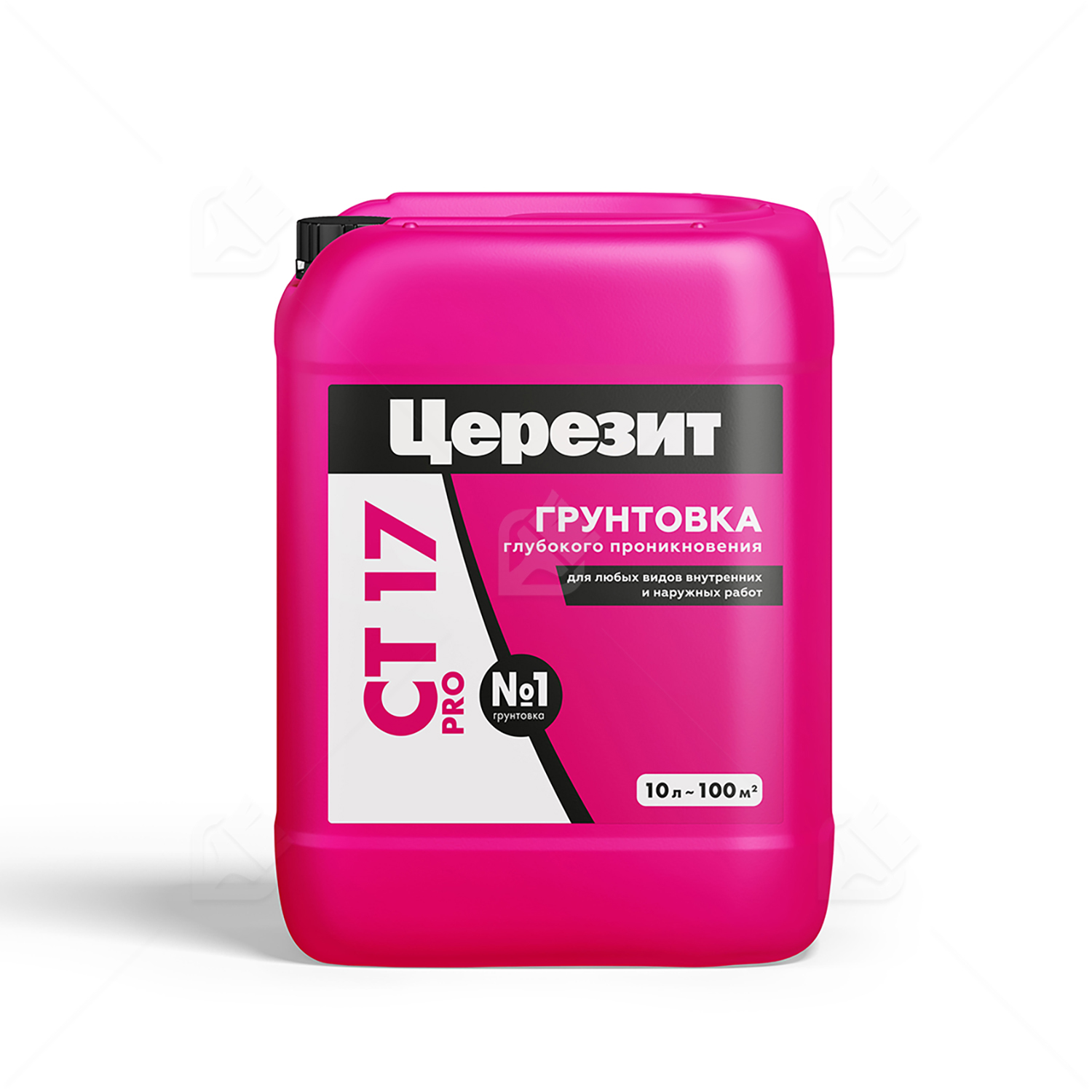 Грунт для внутренних и наружных работ глубокого проникновения Церезит СТ 17 Pro 10 л.