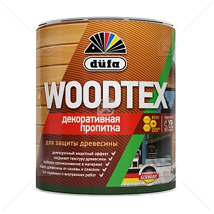 Пропитка декоративная для защиты древесины алкидная Dufa Woodtex палисандр 0,9 л.