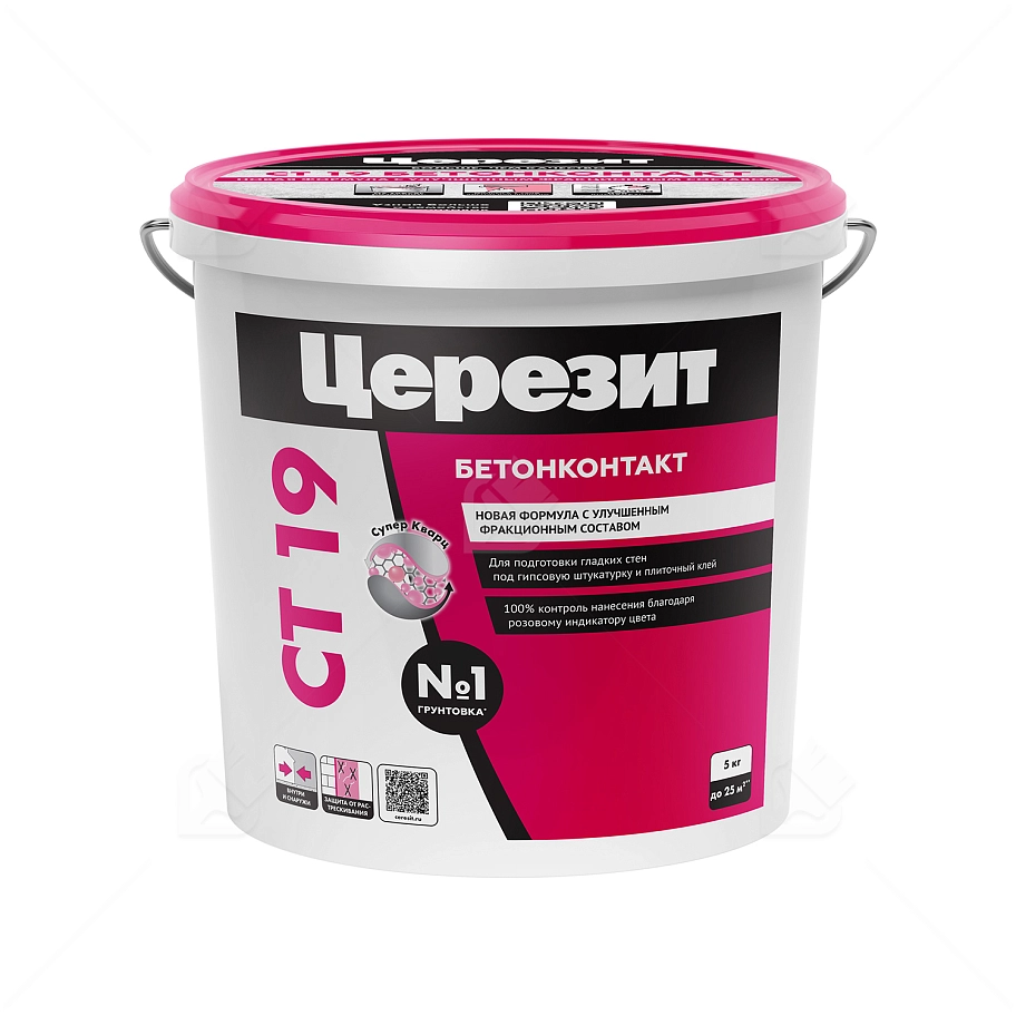 Грунт бетонконтакт Церезит СТ 19 5 кг.