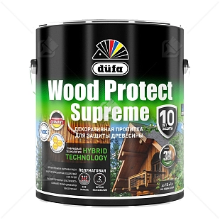 Пропитка декоративная для защиты древесины Dufa Wood Protect Supreme палисандр 2,5 л