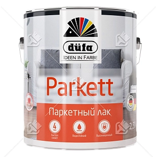 Лак паркетный алкидно-уретановый Dufa Parkett глянцевый 10 л