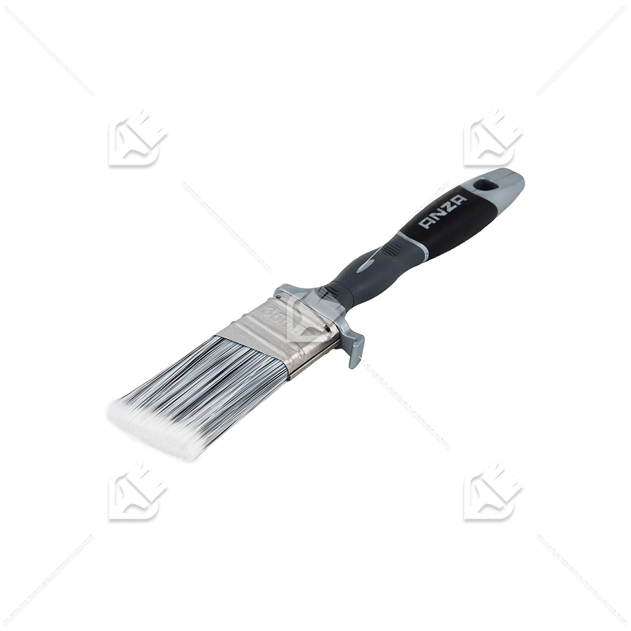 Кисть плоская Anza Platinum изогнутая со скошенной щетиной 35 мм