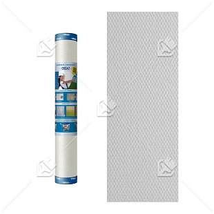 Стеклообои под покраску Oscar Рогожка средняя 1х25 м.