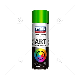 Краска универсальная аэрозольная акриловая Tytan Professional Art of the colour RAL 6018 светло-зеленая 400 мл.