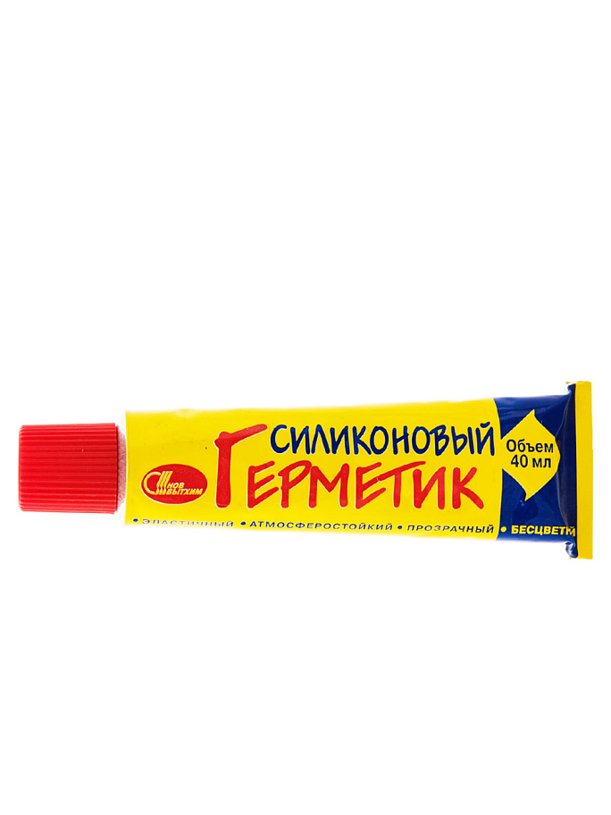 Герметик силиконовый универсальный Новбытхим бесцветный 40 мл.