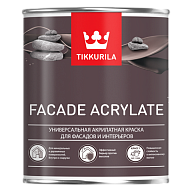 Краска фасадная Tikkurila Facade Acrylate A глубокоматовая 9л