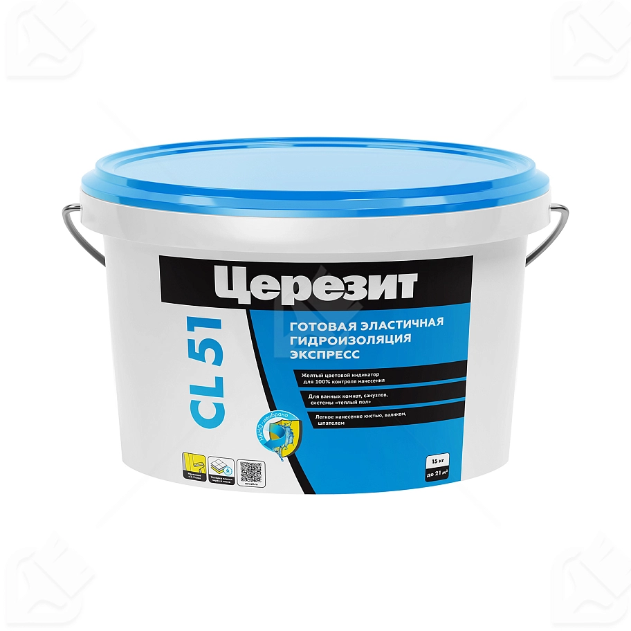 Мастика гидроизоляционная полимерная Церезит CL 51 15 кг