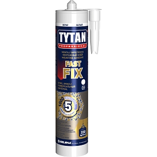 Клей монтажный гибридный  TYTAN Professional FAST Fix белый 290 мл 