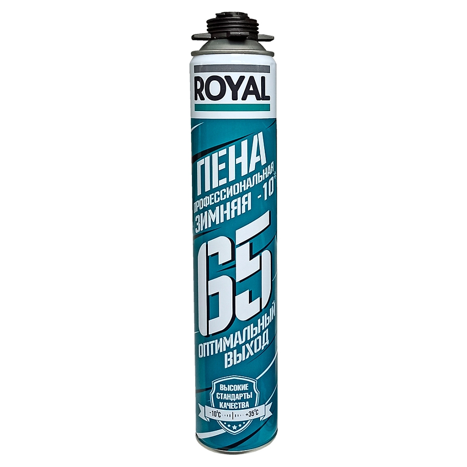 Пена профессиональная ROYAL 65 зимняя -10°С 770 мл