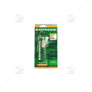 Герметик силиконовый универсальный Макрофлекс AX104 прозрачный 70 мл.
