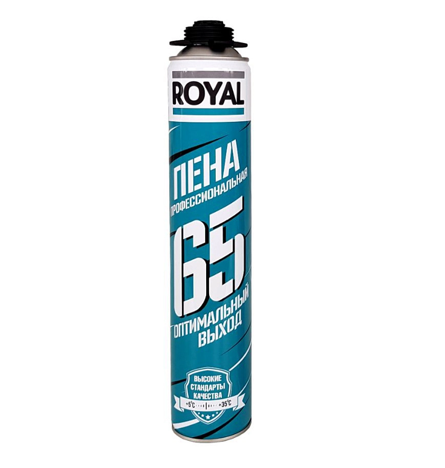 Пена профессиональная ROYAL 65 летняя 770 мл