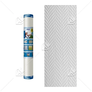 Стеклообои под покраску Oscar Ёлка средняя 1х25 м.