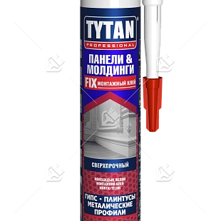 Клей монтажный Tytan Professional Панели & Молдинги бежевый 310 мл.