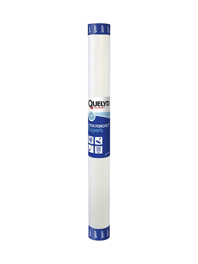 Стеклохолст малярный Quelyd EXPERT 40г/м, 50 м