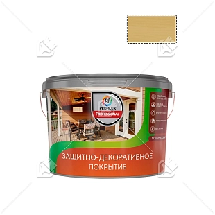 Лак для деревянных панелей акриловый защитно-декоративный Profilux Professional сосна 2,5 л