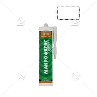 Клей монтажный полиакрилатный Макрофлекс MF220 Сверхпрочный 400 г