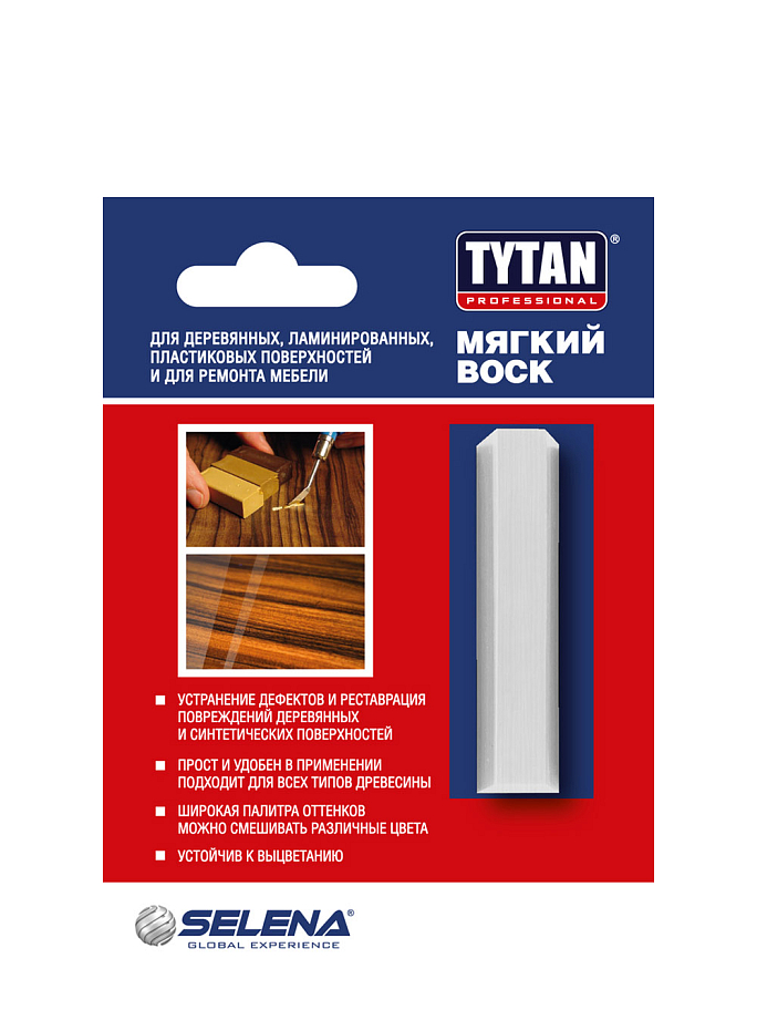 Воск мягкий Tytan Professional цвет 50 белый 7,5 г