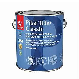 Краска для деревянных фасадов Tikkurila PIKA-TEHO CLASSIC A матовая 2,7л