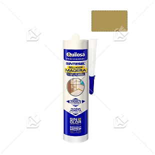 Герметик акрил-силиконовый для дерева Quilosa Madera Sintesel бук 280 мл.