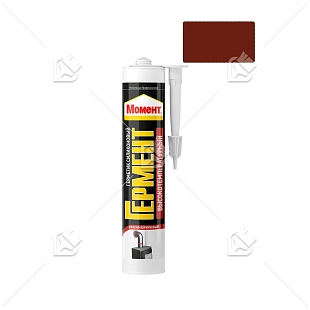 Герметик силиконовый высокотемпературный Момент Гермент 300 мл.
