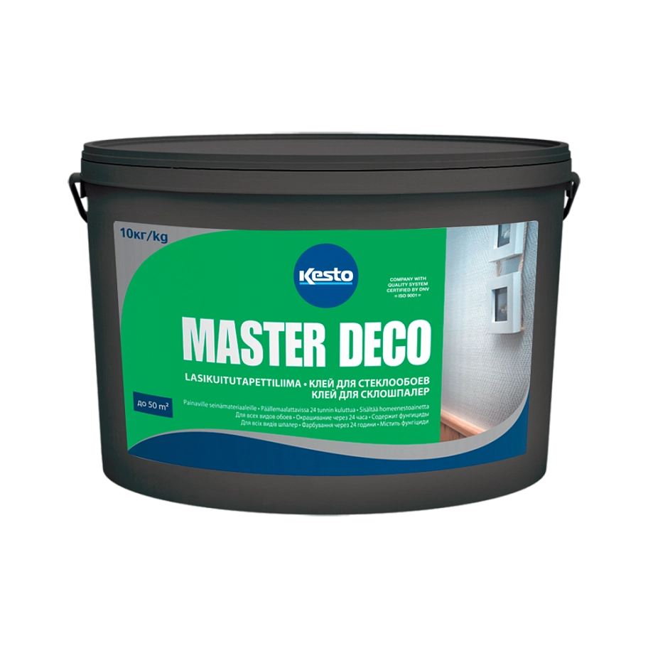Клей для стеклообоев Kesto Master Deco 10 кг.