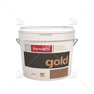 Штукатурка декоративная мраморная Bayramix GOLD Minera крупная фракция GR019 15 кг