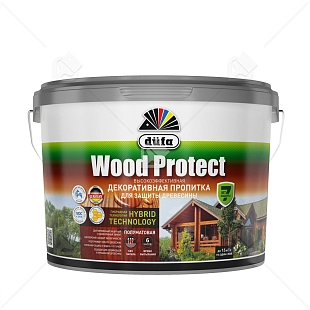 Пропитка декоративная для защиты древесины Dufa Wood Protect палисандр 2,5 л