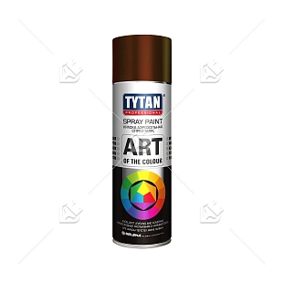 Краска универсальная аэрозольная акриловая Tytan Professional Art of the colour RAL 8017 коричневая 400 мл.