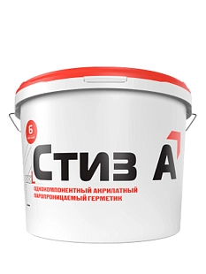 Герметик акрилатный паропроницаемый Сази Стиз А RAL 7016 7 кг