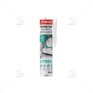 Герметик санитарный силиконовый Litokol Litosil шоколад 280 мл