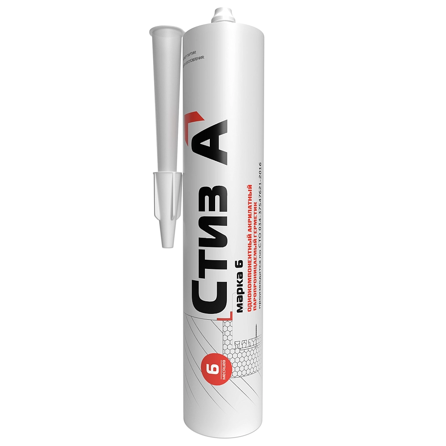 Герметик акрилатный паропроницаемый Сази Стиз А 310 мл