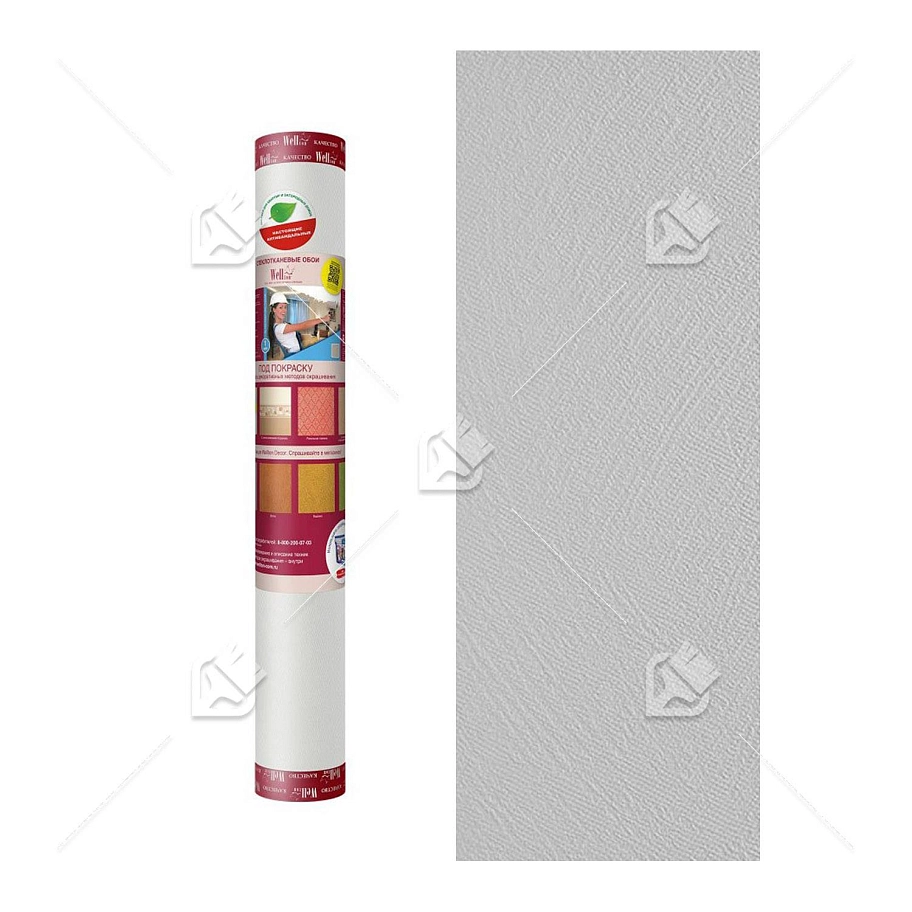 Стеклообои под покраску Wellton Decor Дюны 1х12,5 м.