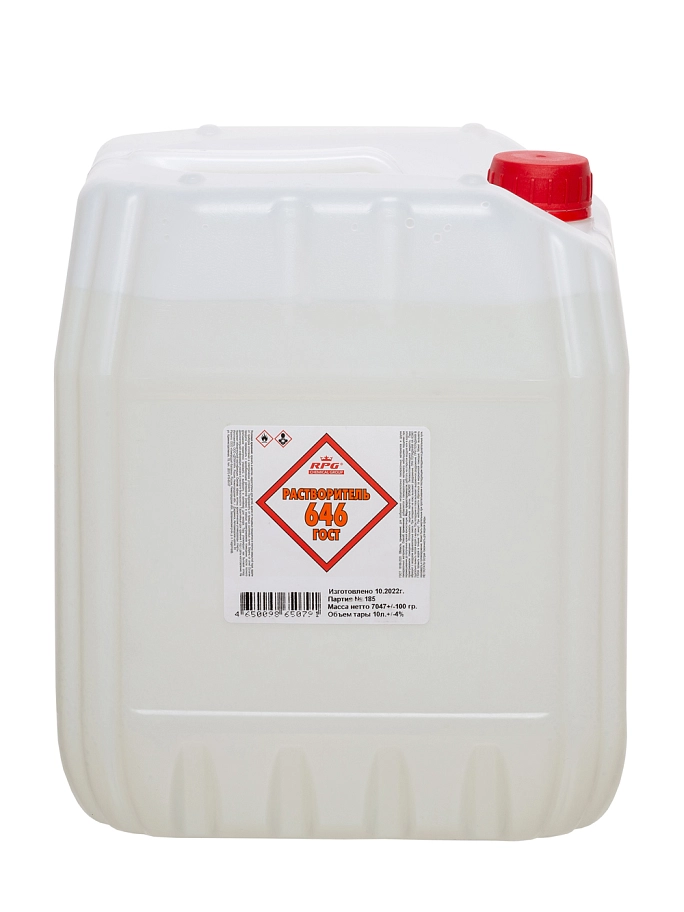 Растворитель 646 RPG ГОСТ 10 л.