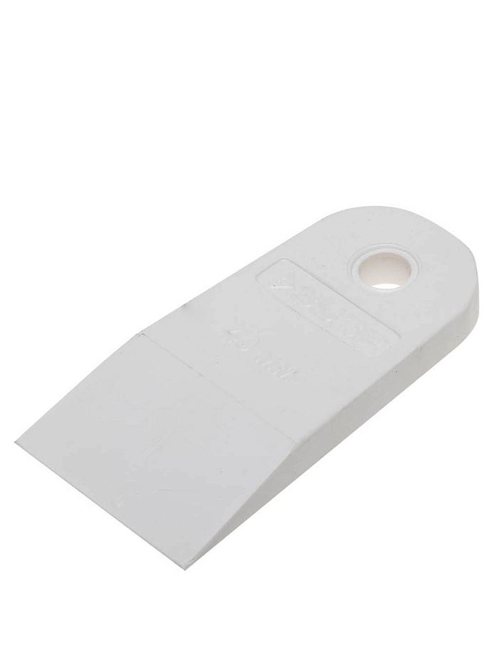 Шпатель Зубр Мастер резиновый, белый 40 мм.